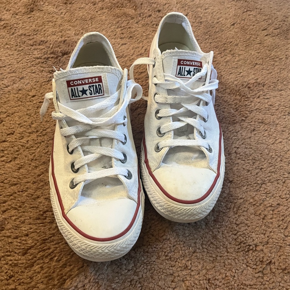 Converse White Chuck Taylor All-Star Sneakers Iconic Design